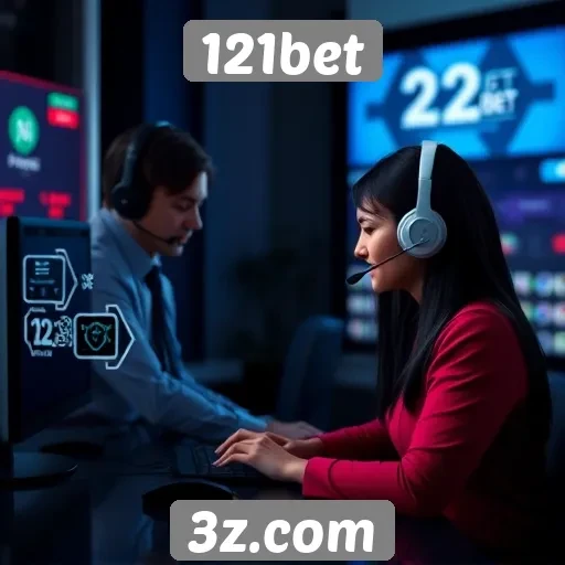 Serviço de atendimento ao cliente da 121bet